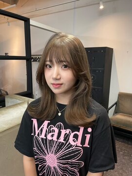 ヴィオラカラー(VIOLLA COLOR) くびれミディ×やわらかブラウン/小倉