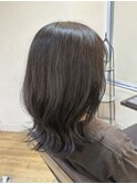 やわらかグレージュカラー/白髪染めにも◎/店長MAYA指名