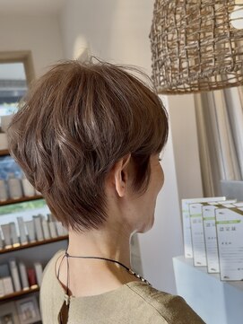 コノアラボ 守谷店(Conoah labo) 白髪活かし/ハイライトカラー/守谷/白髪/キッズカット