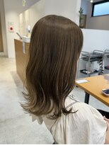 グリーン 町田(green)&nbsp;【MANA】ブリーチなしオリーブベージュ