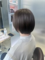 ファースト 東仙台店(first) ミルクティーベージュ・ショート・ショートボブ