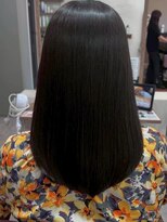 ベリテ 津田沼駅前店(verite)&nbsp;黒髪カタログ/クラゲヘアー/オリーブグレー/津田沼駅前