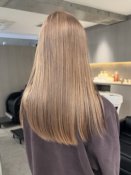 サンクプロジェクト(cinq PROJECT) ミルクティーベージュハイトーンカラーダブルカラーケアブリーチ