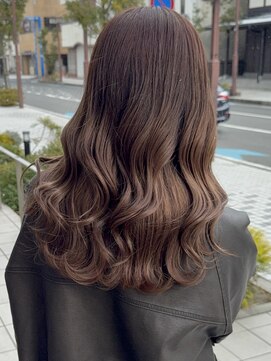 ブラウングラデーションカラー