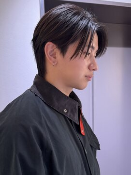 ニュアンスパーマ波巻きパーマスパイラルパーマダウンパーマ黒髪