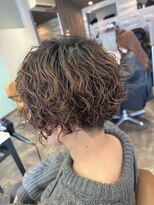 ステレオ ヘアデザイン 安城店(STEREO HAIR DESIGN)&nbsp;…レディースショートスパイラルパーマ(12月)…