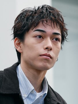 レタッチバイフィフス(RETOUCH by fifth) 原宿ルーズショートベリーショートスパイキーパーマ大人短髪ヘア