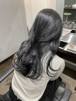 マーシュ 梅田(marshu)&nbsp;レイヤースタイル/ブルーブラック°○