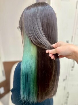 エターナルバイマティーナ(Eternal by MATINA) 【ターコイズブルー/推しカラー】池袋美容室