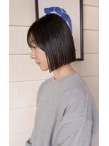 シビバイレボ(CIBI by revo)&nbsp;地毛風カラー/切りっぱなしボブ[船橋駅/ボブ]
