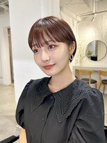 フォト イケブクロ(foto IKEBUKURO)&nbsp;ショート/ボブ/前髪カット/ブリーチなし×グレーベージュ[池袋]