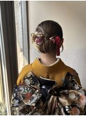 シニオンヘアアレンジ