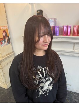 セットアップ 倉敷中庄店(SET-UP) 似合わせレイヤー×チョコレートブラウン(イメチェン)