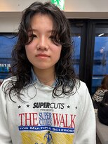 フィルム(FiLMs)&nbsp;ゆるふわミディアムレイヤーカット/ニュアンスパーマ