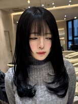 ジル(JILL)&nbsp;【館林くびれヘア】透明感グレージュ×艶感ロング