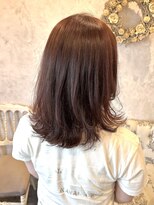ディーヴァヘアーエズ(DIVA hair Eze) レイヤーボブ/ピンクブラウン/くびれヘア