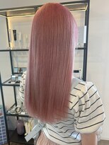 クララジャパン ナベシマ(CLALA JAPAN Nabeshima)&nbsp;グレージュ　艶髪　髪質改善　ブリーチ　ピンクベージュ　韓国風