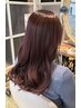 【うねり抑制&頭皮ケアで憧れのツヤ髪】 カット+カラー+トリートメント