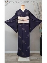 きものサロン すずめ屋&nbsp;レンタル番号　カジュアル着物-１2　梅