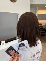 アヴァンス 広島本通店(AVANCE.)&nbsp;着物ヘア/大人ガーリー/ダークアッシュ/似合わせカット/広島
