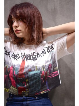 ミラバイグリーン(Mira by green) spicy×脱力midi×モーブピンク