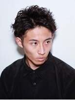 ワンワンオー バーバーショップ 博多店(@110 BARBER SHOP) パーマ×アップバング