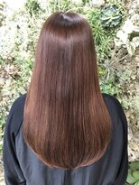 ヘアメイク アンティ シャンドラ縮毛矯正＋HUEグロス♪