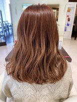 アメイジングヘアー 美沢店(AMAZING HAIR) 【AMAZING HAIR美沢店/五十嵐】柔らかアプリコットオレンジ