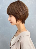 ベルム(Belme)&nbsp;色気が漂うコンパクト丸みショート/小型/前下がりショート