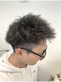 ツイストスパイラルパーマメンズカット