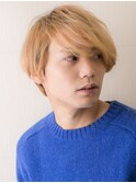脱マンネリ！ハイトーンブロンドマッシュルームヘアR南越谷