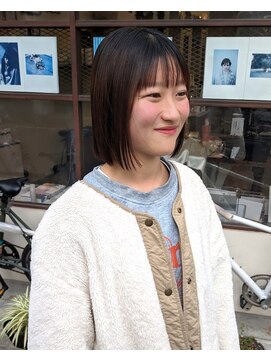 ヒカリス 東三国(HIKARIS) 笑顔溢れる/切りっぱなしボブ/ミディアムボブ