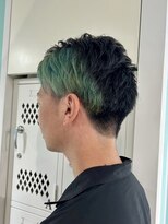 マティーナ ヘアー 池袋(Matina hair)&nbsp;【デザインカラーエメラルドグリーン】20代30代40代50代