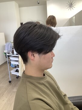 バンビ 大矢野店( Bambi) ブロック刈り上げマッシュ