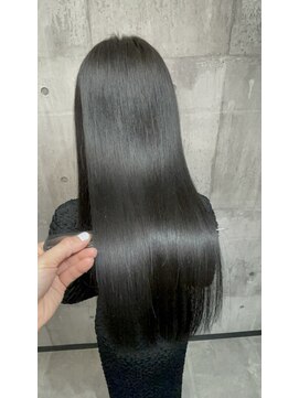 ピリオド 赤坂(Period.) ブルーブラック＋髪質改善うる艶髪 髪質改善Period. 赤坂 美容室