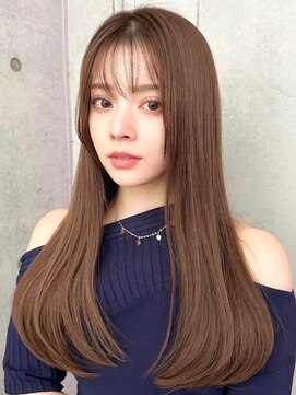 ロンドホットリップ 立川(Lond hot lip) イメチェン外ハネボブ美髪ワイドバングレイヤーショート/立川