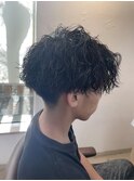 メンズ必見!秋の波巻きパーマ♪