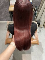 テラスヘア 新潟駅南(TERRACE hair)&nbsp;U24髪質改善艶カラー　ワインレッド