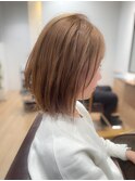 外ハネレイヤーボブ