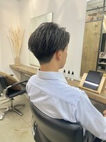 ヌーク(nuuk)&nbsp;センターパート×ツーブロック