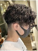 難波スペインカールサーフカールツイストスパイラルパーマ緩め