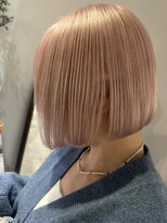 イリ 梅田(ili) ハイライトカラーミルクティーベージュレイヤーカット