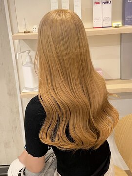 カラースタンド(COLOR STAND) ヘーゼルベージュケアブリーチ佐賀カラーハイトーンミルクティー