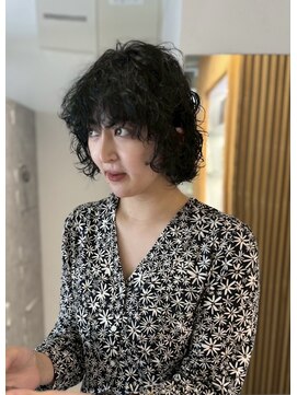 ムーン バイ ケンジ(moon by KENJE) 【hishida】マッシュウルフ/モスグリーン