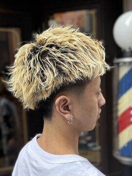 ヒロギンザバーバーショップ 大宮店(HIRO GINZA BARBER SHOP) ハイトーンテーパーフェード/大宮/メンズカット/フェードカット