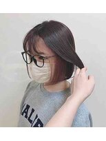 エヌプラスリタ 近鉄八尾(N+lita)&nbsp;暗めカラーグランマッシュデザインカラーフェイスフレーミングー