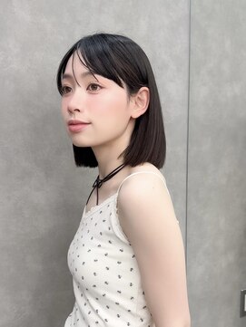 ロンドリゼル 札幌(Lond RiseL) ◯ オリーブグレー/韓国/レイヤーカット/髪質改善/縮毛矯正/札幌