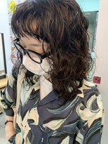 キューズ クラブ(cuz KLUB) 【cuzKLUB】ウルフレイヤー×スパイラルパーマ 池袋