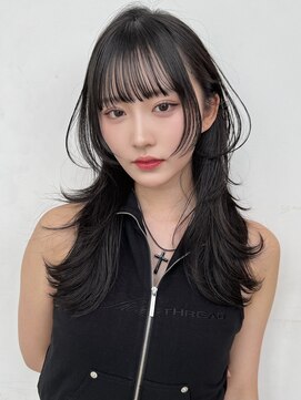 ロンドイディールバンダイ 新潟万代(Lond ideal) ハッシュカット×グレーブラック