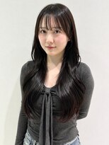 オーロ 塚口店(ORO) 小顔レイヤーロング×透明感暗髪